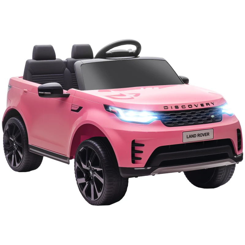Image of AIYAPLAY Land Rover Discovery Licensed 12V Kids Electric Car w/ Remote Pink 370-415V70PK