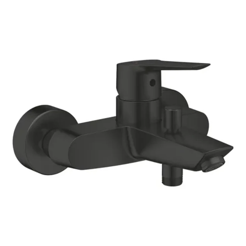 Image of Grohe Quickfix Start Single Lever Bath Shower Mixer Tap - Matt Black 322782432