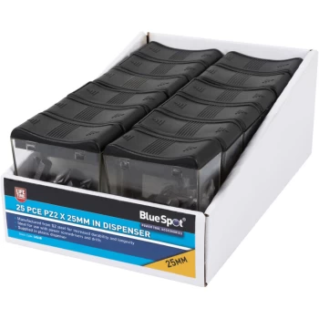 Image of Bluespot - 14118 25 Piece PZ2 x 25mm in Dispenser