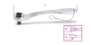 Image of Beta Tools 910E-HS/55 H-Safe Tethered 3/8" Drive Reversible Ratchet 009104880