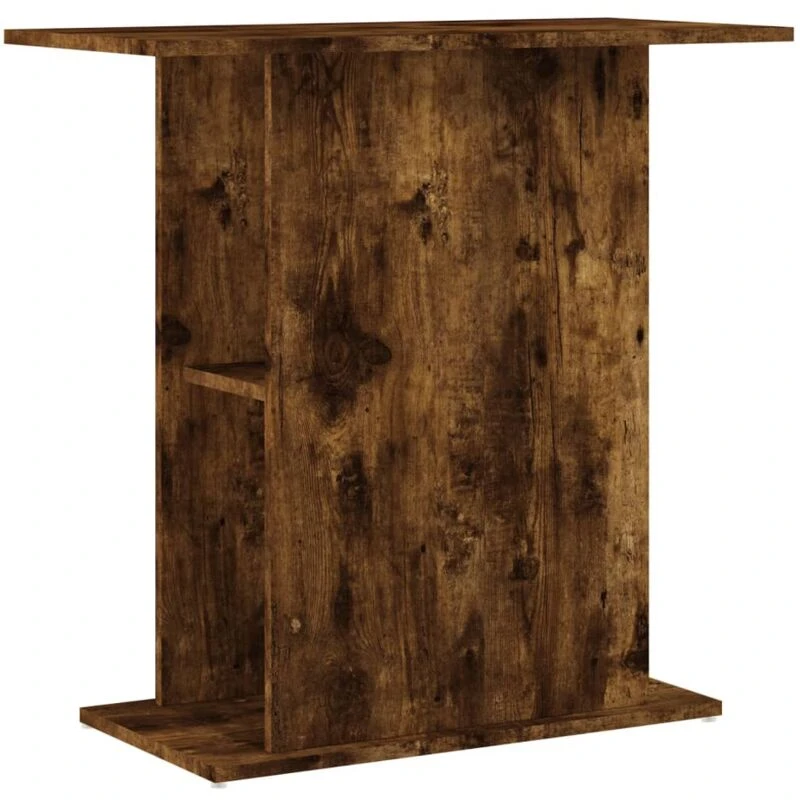 Image of VIDAXL Aquarium Stand Smoked Oak 75x36x72.5cm Engineered Wood Vidaxl 8720845418540