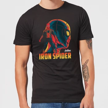 Image of Avengers Iron Spider Mens T-Shirt - Black - 5XL