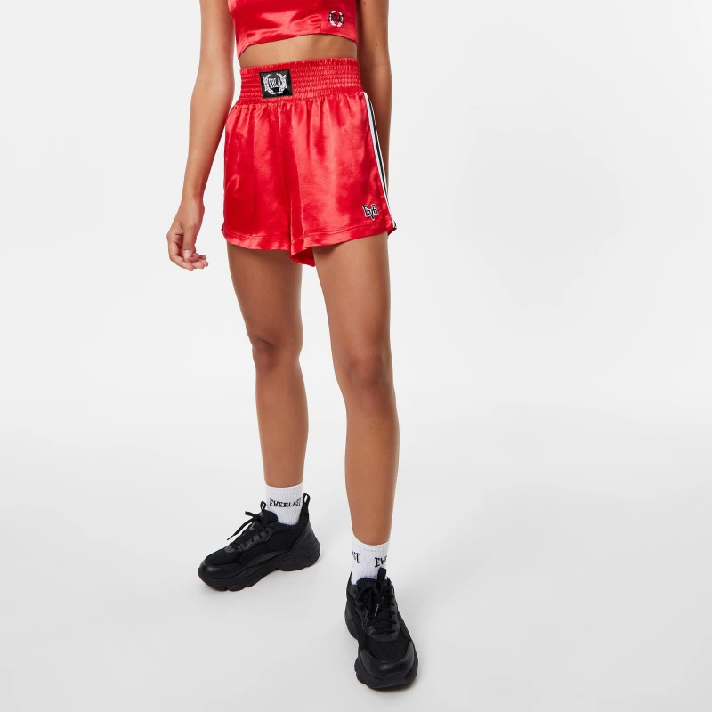 Image of Everlast Satin Short - Red Red 8