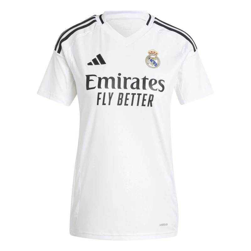 Image of adidas Real Madrid Home KIt 2024 2026 Womens White female 6 (XXS)