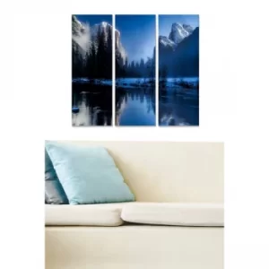 Image of MDF1581879 Multicolor Decorative MDF Painting (3 Pieces)