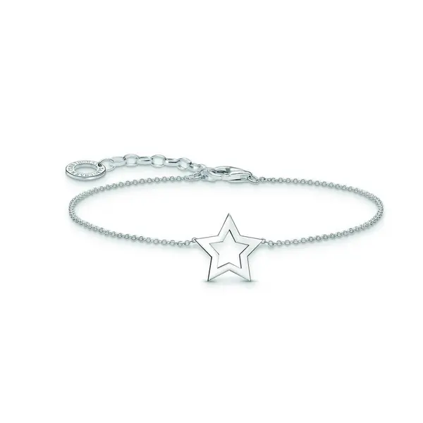Image of Thomas Sabo Sterling Silver Basics Silver Sterling Silver Bracelet A21