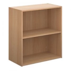 Image of Dams International Bookcase with 1 Shelf Contract 25 756 x 408 x 830 mm Beech