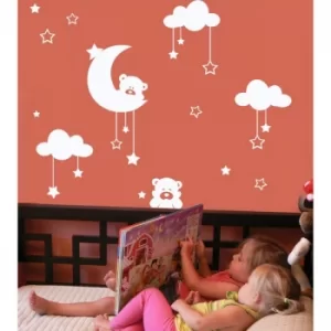 Image of CC26 White Decorative Wall Sticker