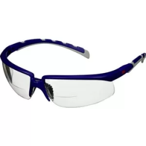 Image of 3M S2015AF-BLU Safety glasses Anti-fog coating, mit Antikratz-Schutz Blue, Grey DIN EN 166