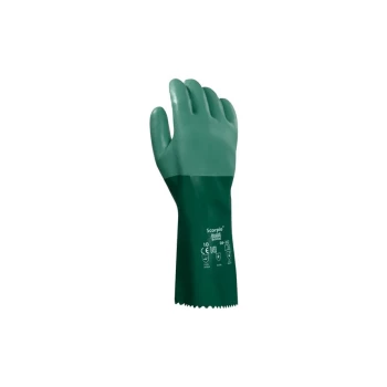 Image of 08-354 Scorpio Green Neoprene Gloves - Size 10