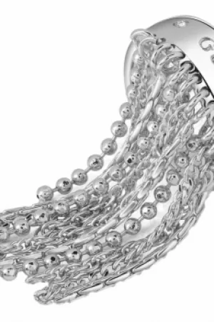 Image of Guess Jewellery Chain Waterfall Ring JEWEL UBR85034-54