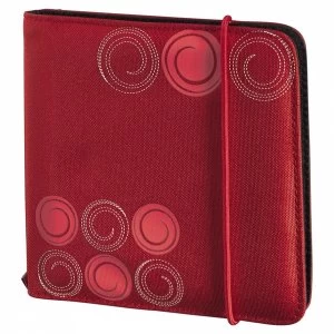 Image of Up to Fashion CD/DVD/Bluray Wallet 24 Red