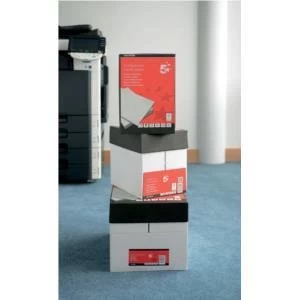 Image of 5 Star A4 Copier Paper Multifunctional Ream Wrapped 80gsm White 5 x 500 Sheets