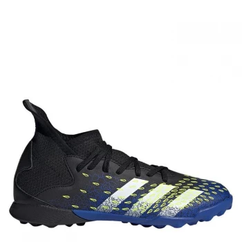 Image of adidas Predator Freak .3 Juniors Indoor Football Trainers - Black/White