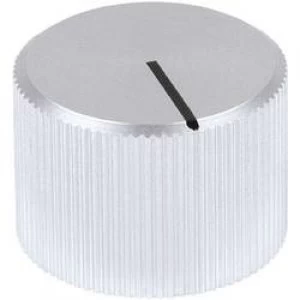 Image of Mentor 505.61 Aluminium Turning Knob Setscrew Fixing Without Indicator Anodised