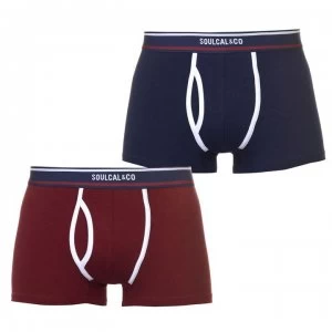 Image of SoulCal Plain Trunks - Navy/Burg