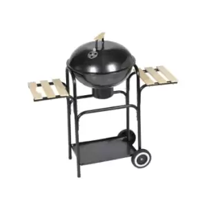 Image of Vidaxl - Charcoal Kettle Barbecue Louisiana Black