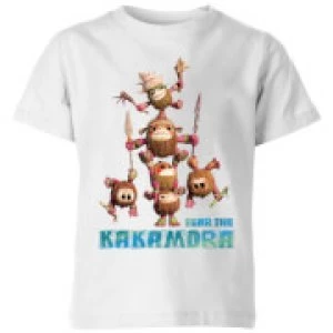 Image of Moana Fear The Kakamora Kids T-Shirt - White - 7-8 Years - White