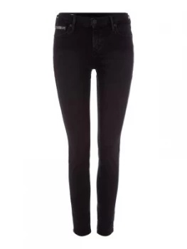 Image of True Religion Halle Jeans With Embellished Pocket In Black