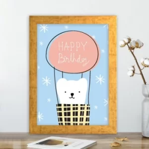 Image of AC3946048486 Multicolor Decorative Framed MDF Painting