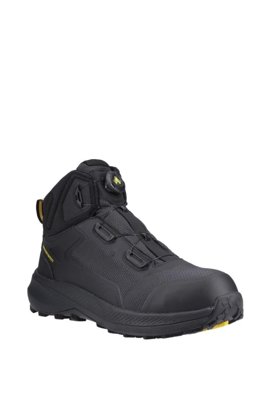 Image of Amblers Safety Amblers Safety AS320C Ridgeway Safety Trainer in Black Size: 6 Black 6 Male 5038601087767