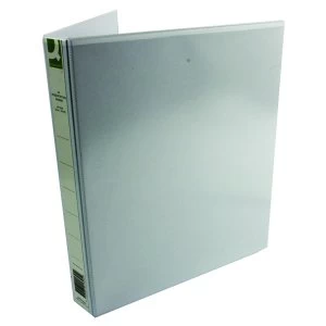 Image of Q Connect Presentation 25mm A4 White 4D Ring Binder Pack of 6 KF0132