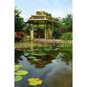 Image of Rowlinson Oriental Timber Pagoda 4025 x 3290 mm