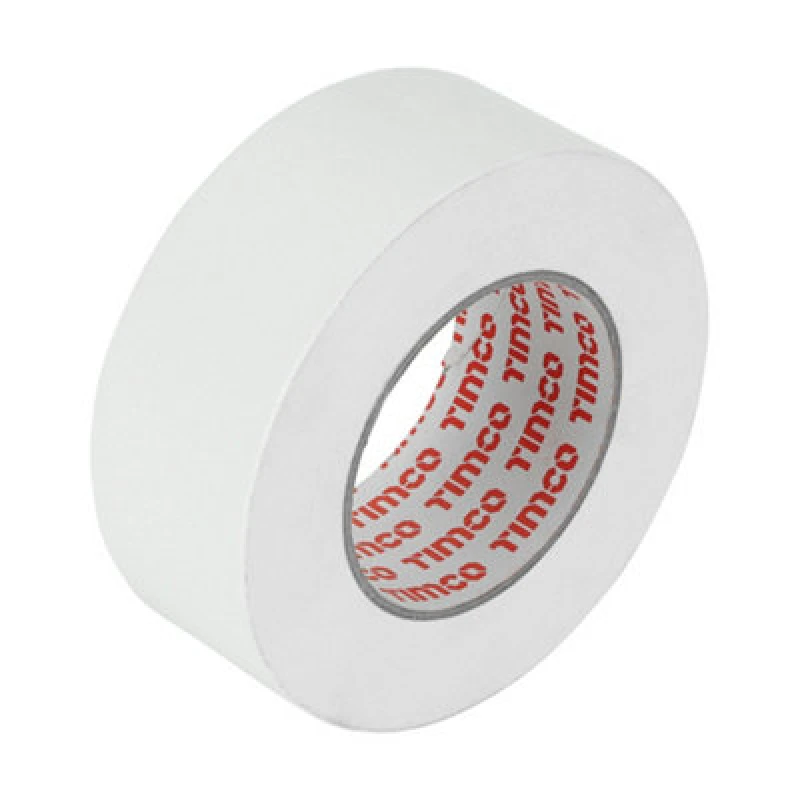 Image of Timco Timco - Heavy Duty Cloth Tape - White (Size 50m x 50mm - 1 Each) White