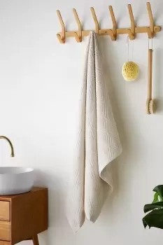 Image of 'Diamond Geo Sculpted' Bath Sheet