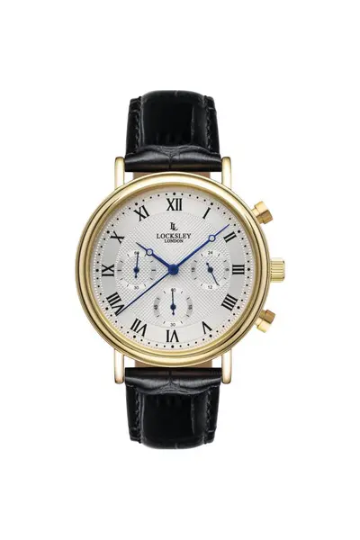 Image of Locksley London Stainless Steel Classic Analogue Quartz Watch - Ll136540 Silver