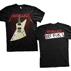 Image of Metallica - Eet Fuk Unisex Medium T-Shirt - Black