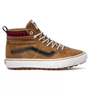 Image of Vans Ua Sk8-hi Mte-1, Plaid Brown/black