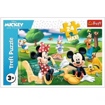 Image of Mickey Mouse Jigsaw Puzzle - 24 Maxi Pieces