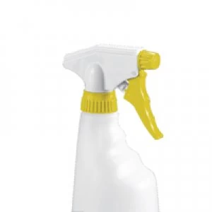 Image of Contico 2Work Yellow Trigger Spray Refill Bottle Pack of 4 101958YL