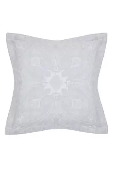 Image of 'Elswick Paisley' Cotton Sateen Square Oxford Pillowcase