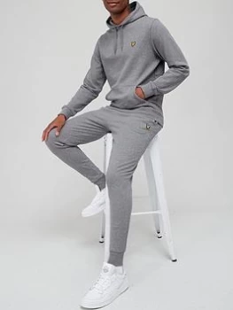 Image of Lyle & Scott Skinny Fit Joggers - Grey Marl, Size S, Men