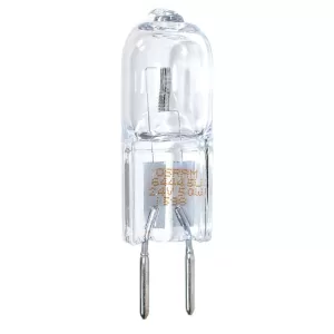 Image of Osram 50W GY6.35 Eco Halogen Pin Base Light Bulb