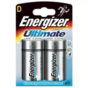 Image of Energizer D (Lr20) Battery, Pack Of 2