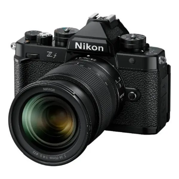 Image of Nikon Z f Mirrorless Camera with Nikkor Z 24-70mm f/4 S Lens