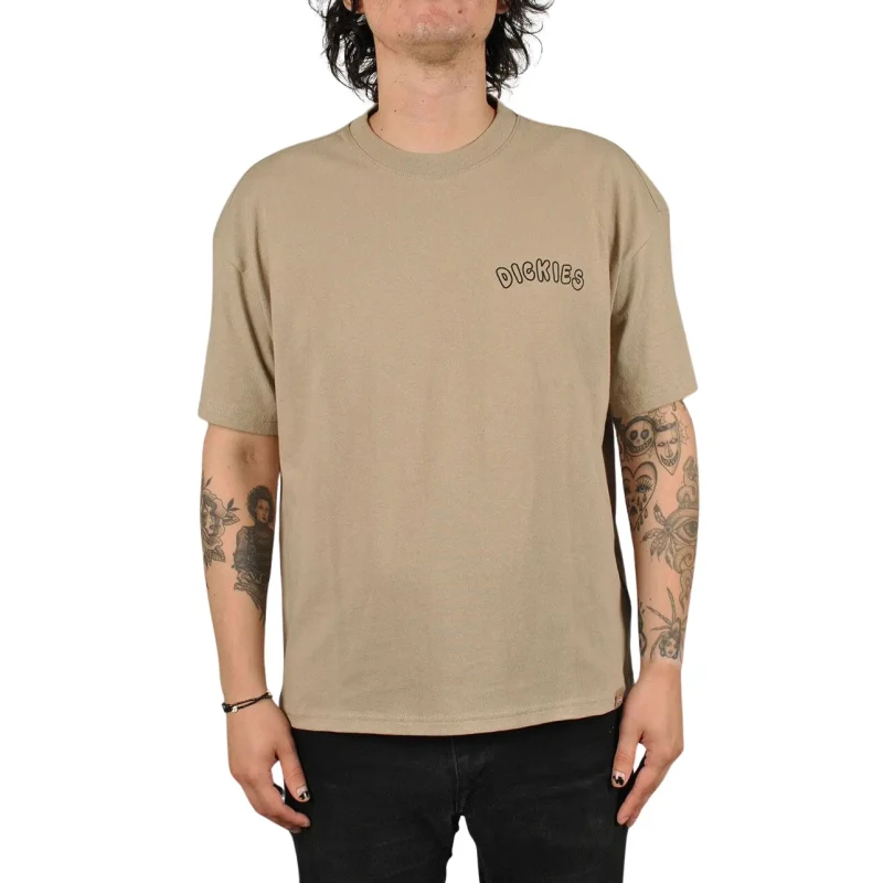 Image of Dickies T-Shirt Dickies Decartuville Beige Male S