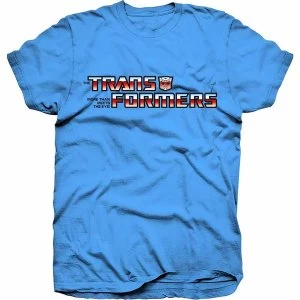 Image of Hasbro - Transformers Autobot Logo Unisex Small T-Shirt - Blue