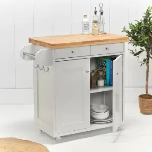 Image of Portland Kitchen Island White