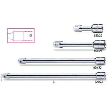 Image of Beta Tools - 1/2 Drive Extension Bar 920/21
