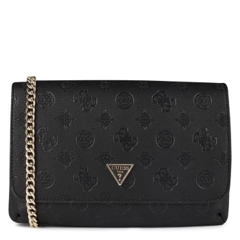 Image of Guess Helaina Crossbody Bag - Black