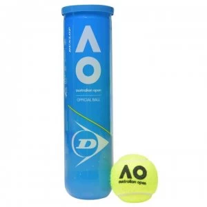 Image of Dunlop Australian Open Tennis Balls - Yellow