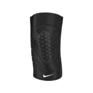 Image of XL Nike Pro Closed Patella Knee Sleeve 3 Black White