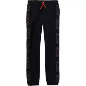 Image of Boss Jacquard jogging trousers - Blue
