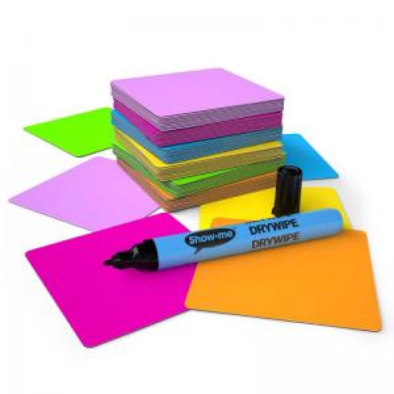 Image of Show-me Magnet-Notes 75x75mm Assorted Colours PK60 - MNT757560A EXR56496EA