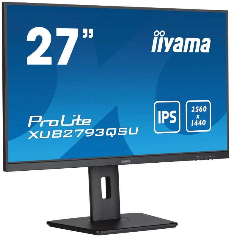 Image of iiyama ProLite XUB2793QSU 27 IPS WQHD 100Hz 1ms Monitor XUB2793QSU-B7 Black