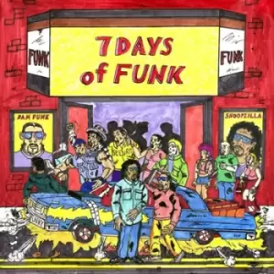 Image of 7 Days of Funk - 7 Days of Funk CD Album - Used